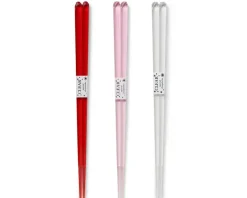 Sale MIYA Company Chopsticks Acrylic Red Set/3