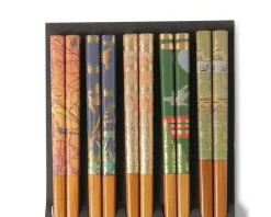 Outlet MIYA Company Chopsticks Set Bamboo Scenery