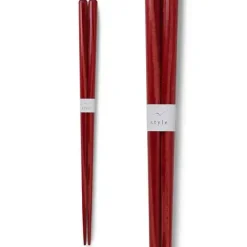 MIYA Company Chopsticks Wood Red 1