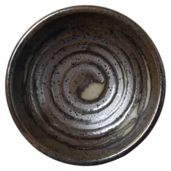 Discount MIYA Company Dark Brown Swirl 3.25" Sauce Dish