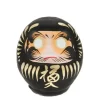 Clearance MIYA Company Daruma Black No Evil 3-3/4"