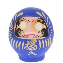 Outlet MIYA Company Daruma Blue Achievement 3-3/4"