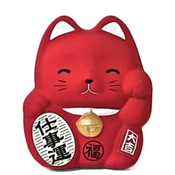 Discount MIYA Company Feng Shui Fortune Cat Bank - Red