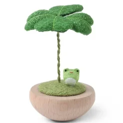 Best MIYA Company Figurine Clover & Frog