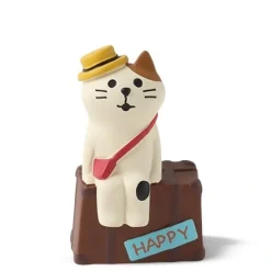 Hot MIYA Company Figurine Traveling Cat