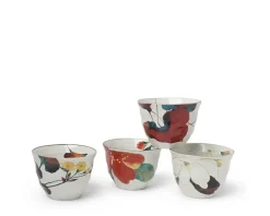 Outlet MIYA Company Floral Fall 7 Oz. Teacup Set