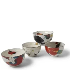 Best MIYA Company Floral Fall Rice Bowl Set