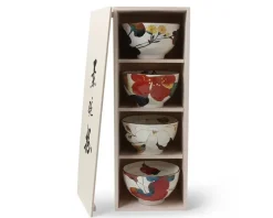 Best MIYA Company Floral Fall Rice Bowl Set