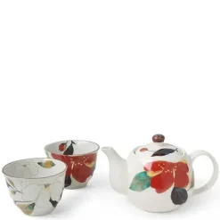 Clearance MIYA Company Floral Fall Tea Set