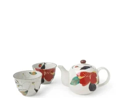 Clearance MIYA Company Floral Fall Tea Set