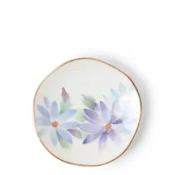 Sale MIYA Company Floral Mini Plate Blue