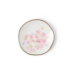 New MIYA Company Floral Mini Plate Cherry Blossom