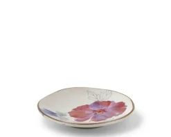 Online MIYA Company Floral Mini Plate Purple