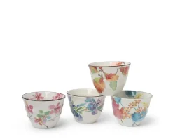 Sale MIYA Company Floral Spring 7 Oz. Teacup Set