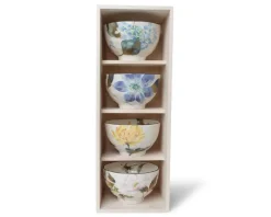 Online MIYA Company Floral Summer Rice Bowl Set