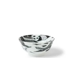 Outlet MIYA Company Flying Dragon 5.75" Bowl Gray