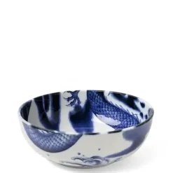 Clearance MIYA Company Flying Dragon 7.75" Serving Bowl