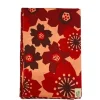 Sale MIYA Company Furoshiki Pattern Flowers Red 42" Sq.