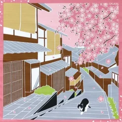 MIYA Company Furoshiki Sakura 20" Sq.