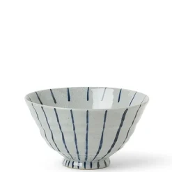 New MIYA Company Gray & Blue Rice Bowl