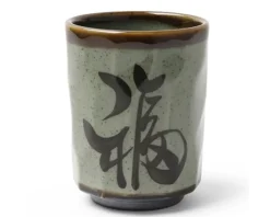 Outlet MIYA Company Green Character 8 Oz. Teacup