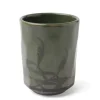Outlet MIYA Company Green Sasa 8 Oz. Teacup