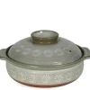 Discount MIYA Company Hana-Mishima Donabe Casserole, 135 Oz.