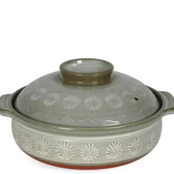 Discount MIYA Company Hana-Mishima Donabe Casserole, 135 Oz.