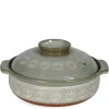 Online MIYA Company Hana-Mishima Donabe Casserole, 108 Oz.