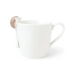 Outlet MIYA Company Hanging Spoon Hedgehog Brown