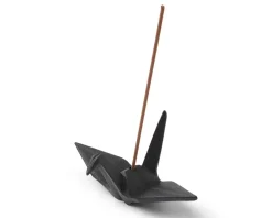 Best MIYA Company Incense Holder Black Peace Crane