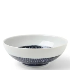 Hot MIYA Company Indigo Tobi Kanna Bowl 8-3/8"
