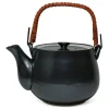 MIYA Company Iron Glaze 38 Oz. Teapot