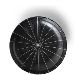 Discount MIYA Company Kasa Lines Black 6.5" Plate