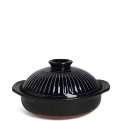 Sale MIYA Company Kikka Blue Donabe Casserole 9"