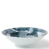 Clearance MIYA Company Koi 10" Serving Bowl Gray