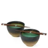 MIYA Company Kosui Green 5.5" Bowl For Two Set