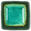 Sale MIYA Company Kosui Green 3 Sq. Sauce Dish