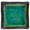 Outlet MIYA Company Kosui Green 7" Square Plate