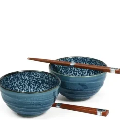 Hot MIYA Company Kyo Karakusa 5.25" Bowl For Two Set