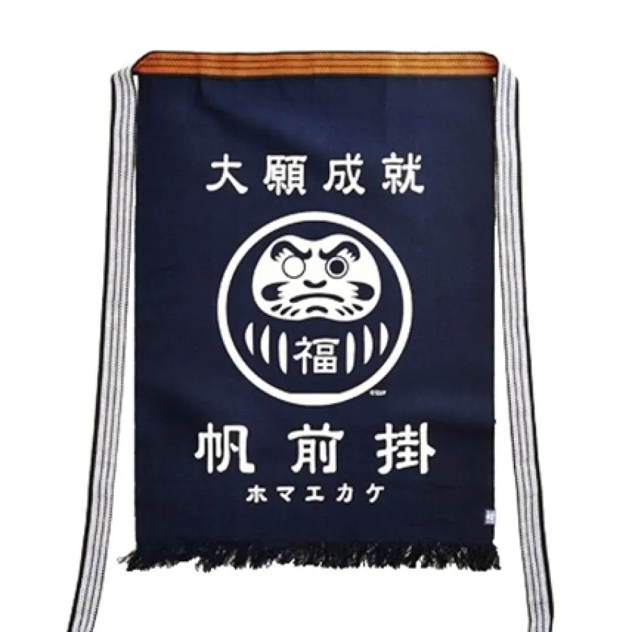 Best MIYA Company Maekake Canvas Apron - Daruma