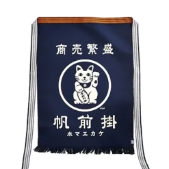 Hot MIYA Company Maekake Canvas Apron - Fortune Cat