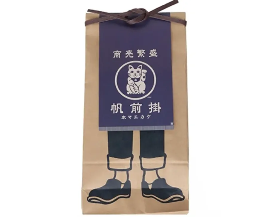 Hot MIYA Company Maekake Canvas Apron - Fortune Cat