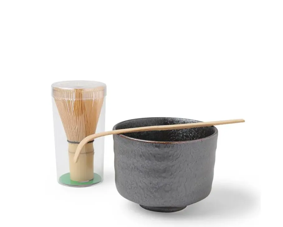 New MIYA Company Matcha Set Peacock Sepia