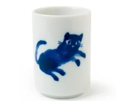 Best MIYA Company Midnight Blue Cat Cup Set