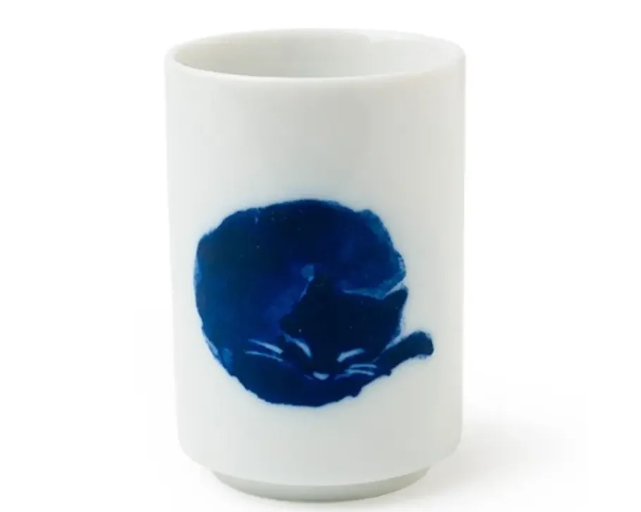 Best MIYA Company Midnight Blue Cat Cup Set
