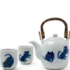 MIYA Company Midnight Blue Cat Tea Set