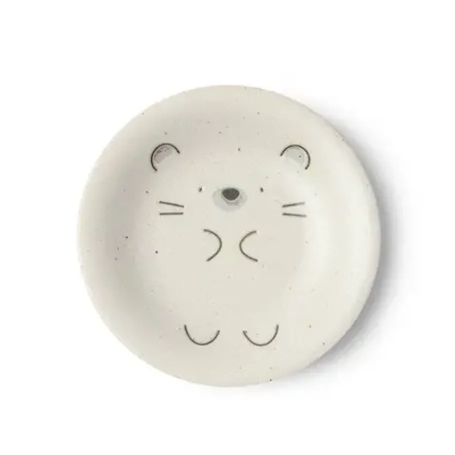 Best MIYA Company Mogu Mogu Hedgehog Plate 6.5"