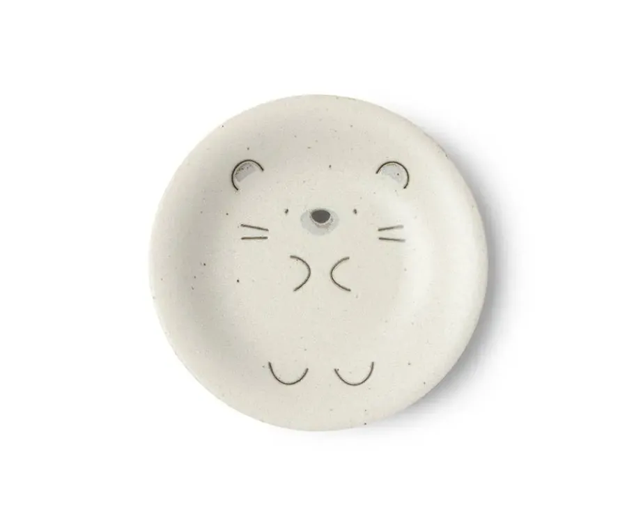 Best MIYA Company Mogu Mogu Hedgehog Plate 6.5"