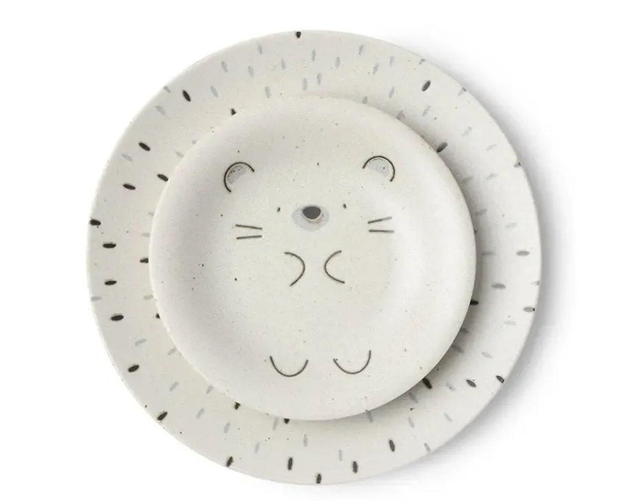 Best MIYA Company Mogu Mogu Hedgehog Plate 6.5"